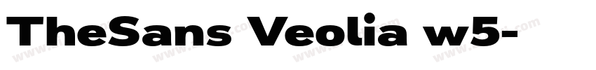 TheSans Veolia w5字体转换